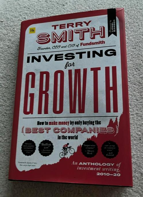 Terry Smith - Investing for Growth, Boeken, Economie, Management en Marketing, Zo goed als nieuw, Ophalen of Verzenden