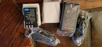 2 nieuwe accu's inclusief oplader en aucculader voor Nikon beschikbaar voor biedingen