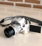 Canon EOS 200D DSLR - White + EF-S 18-55mm lense, Ophalen, Spiegelreflex, Canon, Zo goed als nieuw