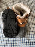 Winterlaarsjes maat 29 zwart-bruin teddy wol klitten band, Ophalen of Verzenden, Gebruikt, Jongen of Meisje, Laarzen