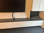 Modern televisiemeubel met ingebouwde sfeerhaard, Ophalen, 200 cm of meer, Zo goed als nieuw, 200 cm of meer