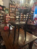 8 Bistro/Café Stoelen - Vintage Uitstraling, Ophalen, Gebruikt, Hout