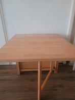 Ikea norden berken klaptafel, ouder model oerdegelijk, Ophalen, Gebruikt, 50 tot 100 cm, 150 tot 200 cm