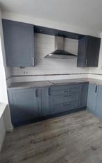 Keuken antracietgrijs L-vorm + losse kast, Huis en Inrichting, Ophalen