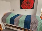 Mooie, gehaakte sprei voor eenpersoons bed, Huis en Inrichting, 90 cm, Eenpersoons, Ophalen of Verzenden, Zo goed als nieuw