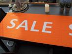 spandoek   SALE  SALE afm. 230 bij 58 cm, Diversen, Vlaggen en Wimpels, Ophalen of Verzenden, Zo goed als nieuw
