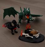 Playmobil Knights set met 2 draken en toebehoren., Ophalen of Verzenden, Zo goed als nieuw