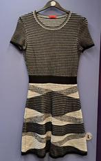 Hugo Boss jurk dikkere stof zwart wit geprint mt XS nr 44313, ., Zwart, Hugo Boss, Ophalen of Verzenden