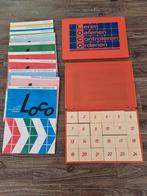 Vintage Loco Basisset met Oefenboekjes, Een of twee spelers, Ophalen of Verzenden, Gebruikt, Loco