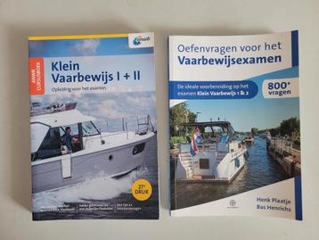 Klein Vaarbewijs 1 & 2 - ANWB Cursusboek + Oefenvragen beschikbaar voor biedingen