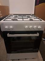 Etna 4pits gasfornuis met elektrische oven, Witgoed en Apparatuur, Fornuizen, Ophalen, 4 kookzones, Zo goed als nieuw, Gas