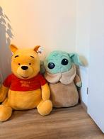 XL Knuffels Winnie the Pooh & Yoda (75cm), Ophalen, Zo goed als nieuw, Beer