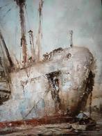 Rotterdamsche haven, Antiek en Kunst, Ophalen of Verzenden