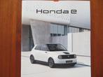 Honda e (aug. 2019) + bijlage, Boeken, Auto's | Folders en Tijdschriften, Nieuw, Honda, Ophalen of Verzenden