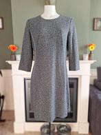 Gerry Weber grijze rozen jurk met bies pencil dress 40, Verzenden, Maat 42/44 (L), Zo goed als nieuw, Knielengte