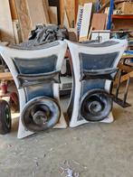 2x Piepschuim Muziekboxen Carnaval, Hobby en Vrije tijd, Feestartikelen, Ophalen, Gebruikt, Versiering, Carnaval