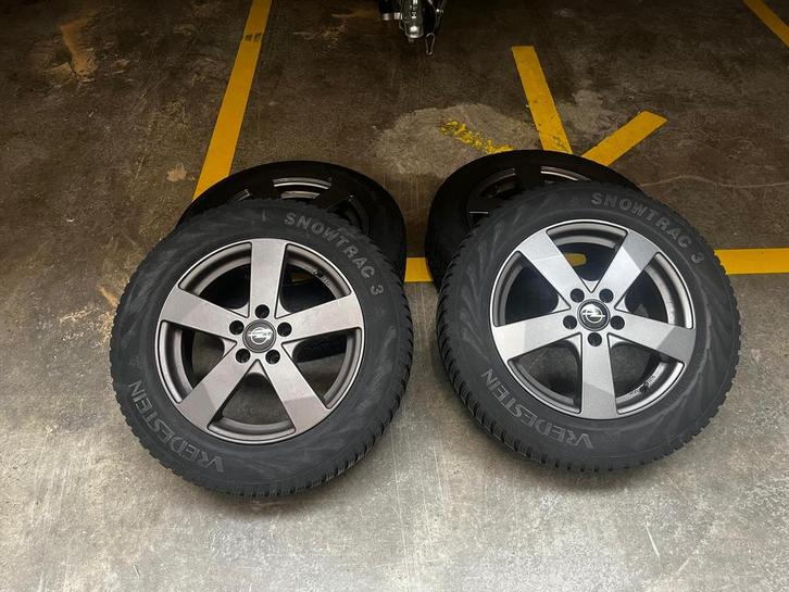 Winterbanden op velg Opel 5x110, Auto-onderdelen, Banden en Velgen, Banden en Velgen, Winterbanden, 16 inch, 205 mm, Personenwagen