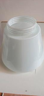 Opaalglazen lampenkap jaren '60 Bauhaus stijl, Huis en Inrichting, Lampen | Lampenkappen, Ophalen, Gebruikt, Bauhaus, Wit