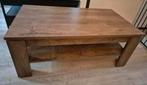 Houten Salontafel met Opbergruimte, 100 tot 150 cm, Minder dan 50 cm, Rechthoekig, 50 tot 100 cm
