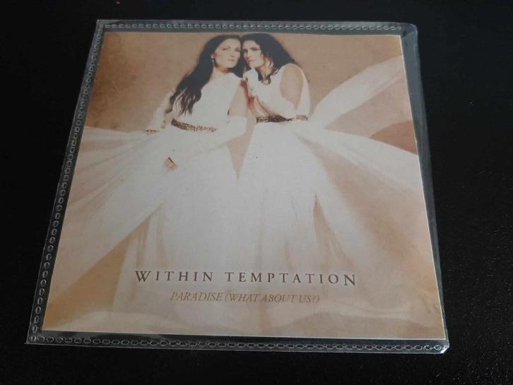 Within Temptation: Paradise (What about us) Spaanse promo!, Cd's en Dvd's, Cd Singles, Gebruikt, Rock en Metal, 1 single, Ophalen of Verzenden