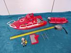 Playmobil brandweer boot (boten / brandweerboot / speelgoed), Ophalen of Verzenden