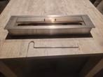 Bio ethanol vuurtafel haard 60x17x9cm nieuw, Tuin en Terras, Vuurtafels, Ophalen of Verzenden, Zo goed als nieuw