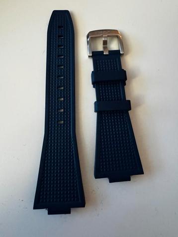 Originele Tissot PRX blauwe siliconen strap – Nieuwstaat beschikbaar voor biedingen