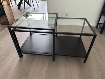 2-delige salontafel VITTSJÖ