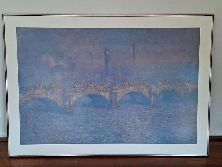 Schilderij, Huis en Inrichting, Woonaccessoires | Schilderijen, Tekeningen en Foto's, Zo goed als nieuw, Schilderij, 75 cm of meer