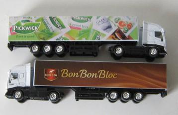 Twee modelauto’s Interimage 1/87 Bon Bon Bloc en Pickwick beschikbaar voor biedingen