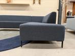 Nieuw Gelderland 6511 Hoekbank Blauw Zero stof design Bank, 250 tot 300 cm, Hoekbank, Nieuw, Ophalen of Verzenden