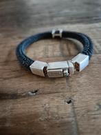 Buddha to buddha armband 19 cm, Ophalen, Zo goed als nieuw, Zilver, Zilver