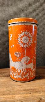 Vintage beschuitbus koninklijke VERKADE, Verzamelen, Blikken, Ophalen of Verzenden, Gebruikt, Beschuit, Verkade