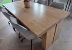 Eikenhouten tafel, Huis en Inrichting, Tafels | Eettafels, Ophalen, Gebruikt, 200 cm of meer, 50 tot 100 cm