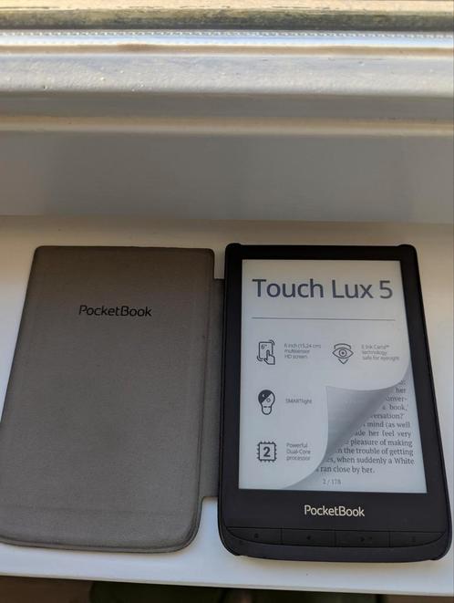 Pocketbook touch lux 5 izgst, Computers en Software, E-readers, Zo goed als nieuw, Ophalen of Verzenden