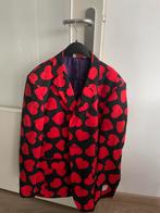 Hartjes Suit, zo goed als nieuw, Kleding | Heren, Carnavalskleding en Feestkleding, Ophalen of Verzenden, Zo goed als nieuw, Maat 48/50 (M)