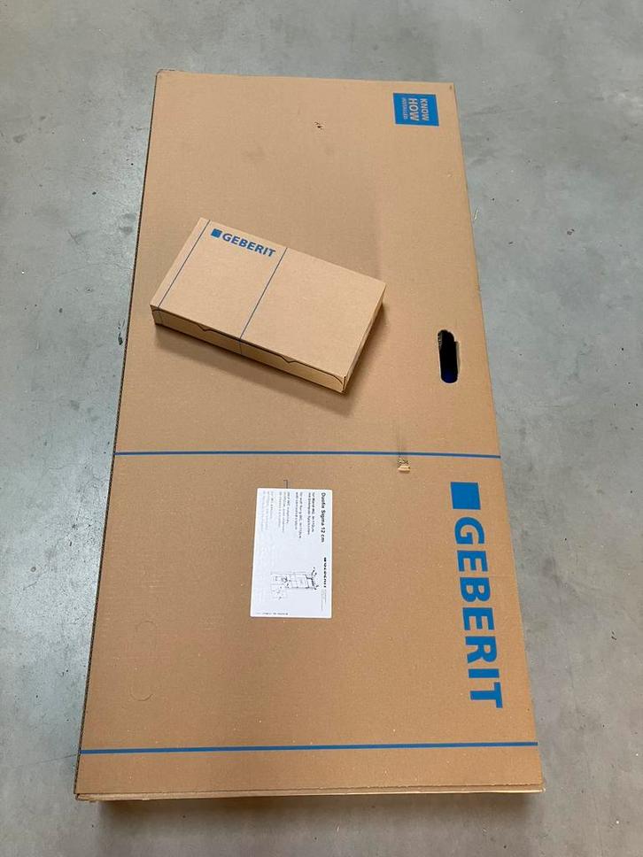 Geberit duofix UP320 inclusief Sigma 01 bedieningsplaat wit, Doe-het-zelf en Verbouw, Sanitair, Nieuw, Ophalen of Verzenden
