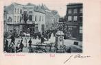 Tiel - Markt en Voorstraat SCHITTEREND (gel. 1903?), Verzamelen, Ophalen of Verzenden, Voor 1920, Gelopen, Gelderland