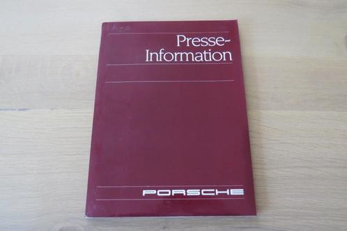 Originele persmap Porsche 924, 944, 911, 928 (1987), Boeken, Auto's | Folders en Tijdschriften, Nieuw, Porsche, Verzenden