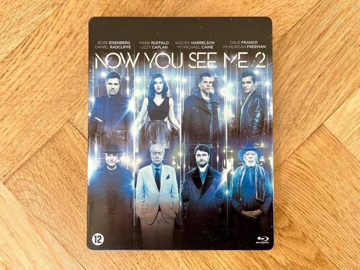 Now You See Me 2 (2016) Steelbook Blu-ray (krasvrij met NL), Cd's en Dvd's, Blu-ray, Zo goed als nieuw, Thrillers en Misdaad, Ophalen of Verzenden
