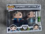 Funko pops Superman & Lois flying, Ophalen of Verzenden, Zo goed als nieuw