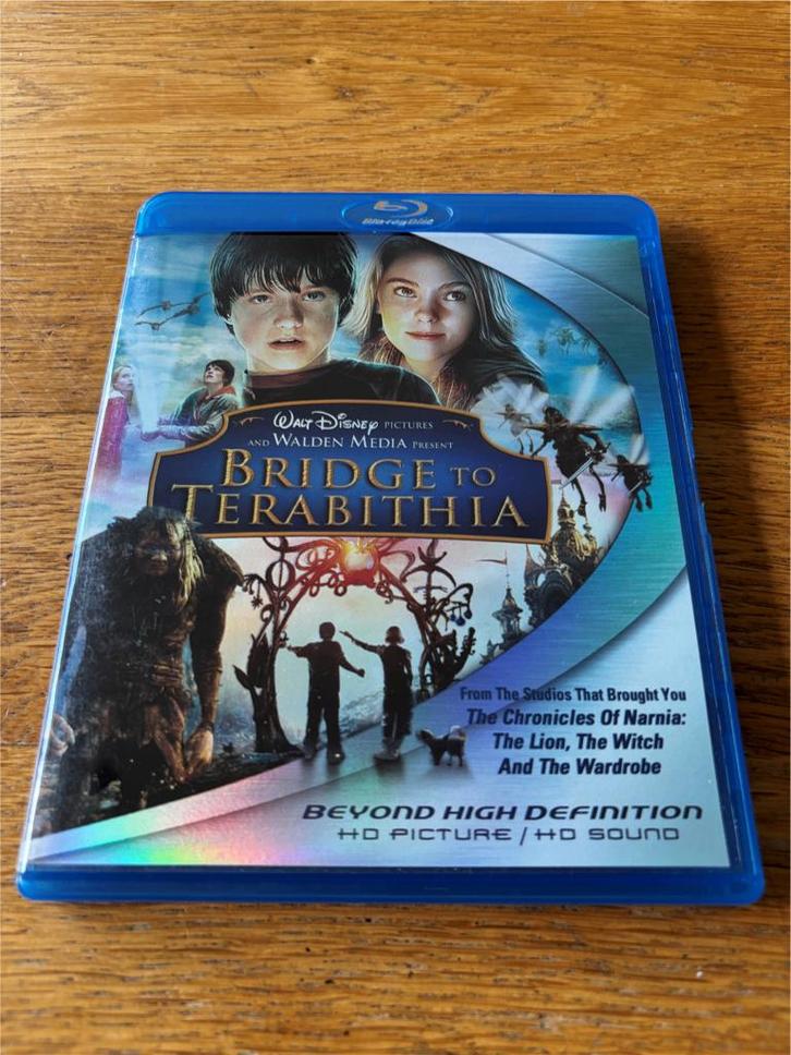 Blu-ray Bridge to Terbithia - Disney - N-NLO - Regio A, Cd's en Dvd's, Blu-ray, Gebruikt, Avontuur, Ophalen of Verzenden