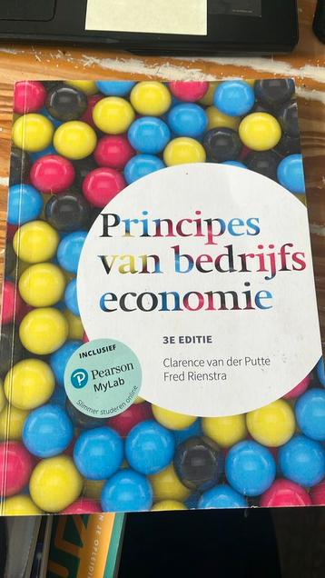 Fred Rienstra - Principes van bedrijfseconomie beschikbaar voor biedingen