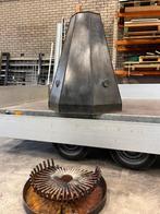 Open haard, Rookkap ,haard kap , vuur schaal, Huis en Inrichting, Haarden, Ophalen, Gebruikt, Vrijstaande haard, Houthaard