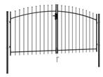 IJzeren tuinpoort hek poort draaihek 3x1,5 m GRATIS BEZORGD, Staal, Verzenden, 100 tot 150 cm, Nieuw
