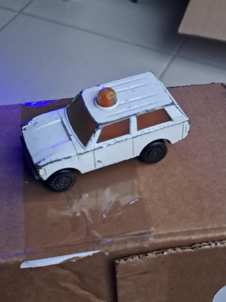 Matchbox Rola-Matics Range Rover Patrol Car, Ophalen of Verzenden, Gebruikt, Auto