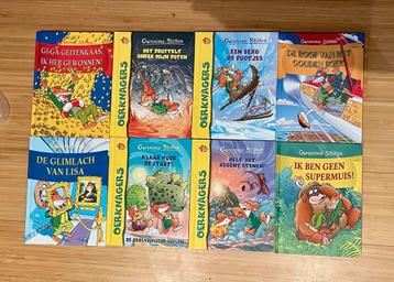 8 Geronimo Stilton Boeken - Zeer Goede Staat beschikbaar voor biedingen