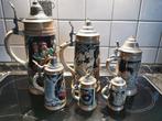 Bier Stein x 6 stuks, Ophalen of Verzenden, Zo goed als nieuw