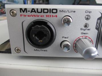 M Audio InterfaceFire Wire 1814