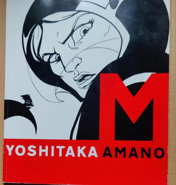 Yoshitaka Amano - Illustraties en meer!, Boeken, Kunst en Cultuur | Fotografie en Design, Zo goed als nieuw, Overige onderwerpen